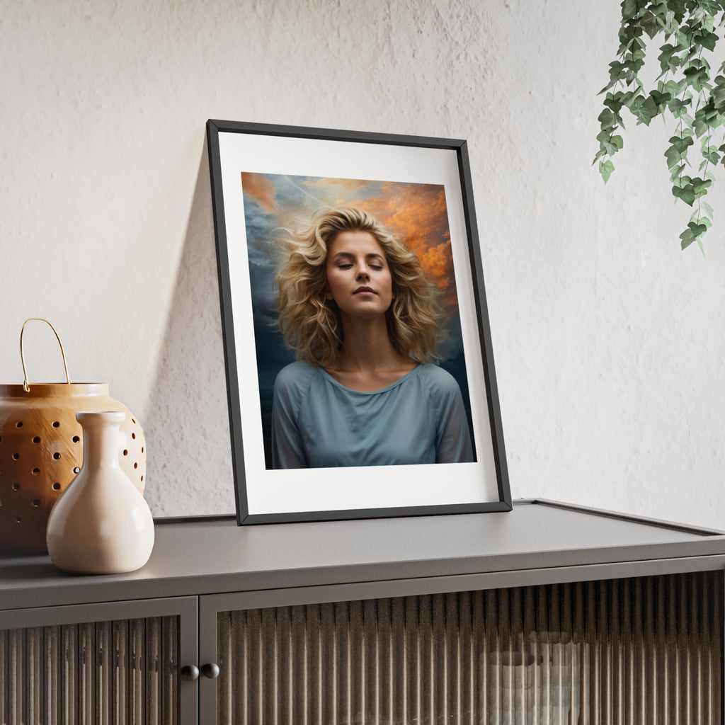 Poster mit Holzrahmen, Art.-Nr. FY 00109 P