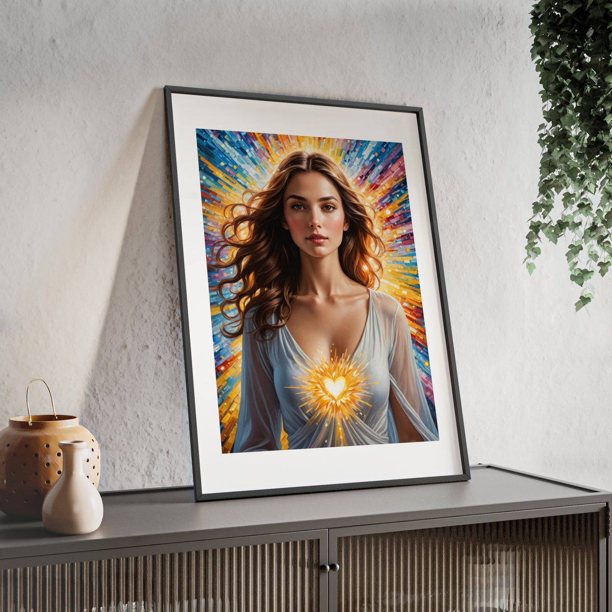 Poster mit Holzrahmen, Art.-Nr. FY 00108 P