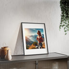 Poster mit Holzrahmen, Art-Nr. AP 00132 P