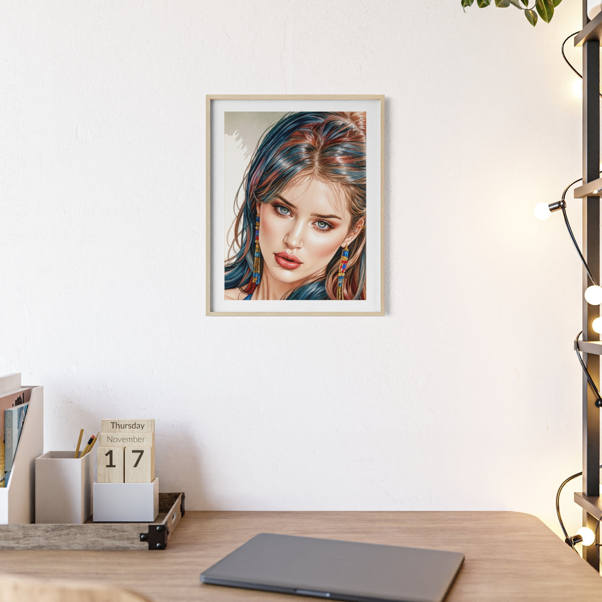 Poster mit Holzrahmen, Art.-Nr. AP 00136 P