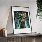 Poster mit Holzrahmen, Art.-Nr. FY 00130 P