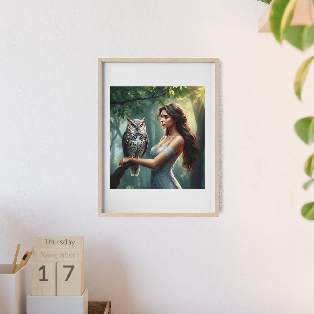 Poster mit Holzrahmen, Art.-Nr. FY 00120 P
