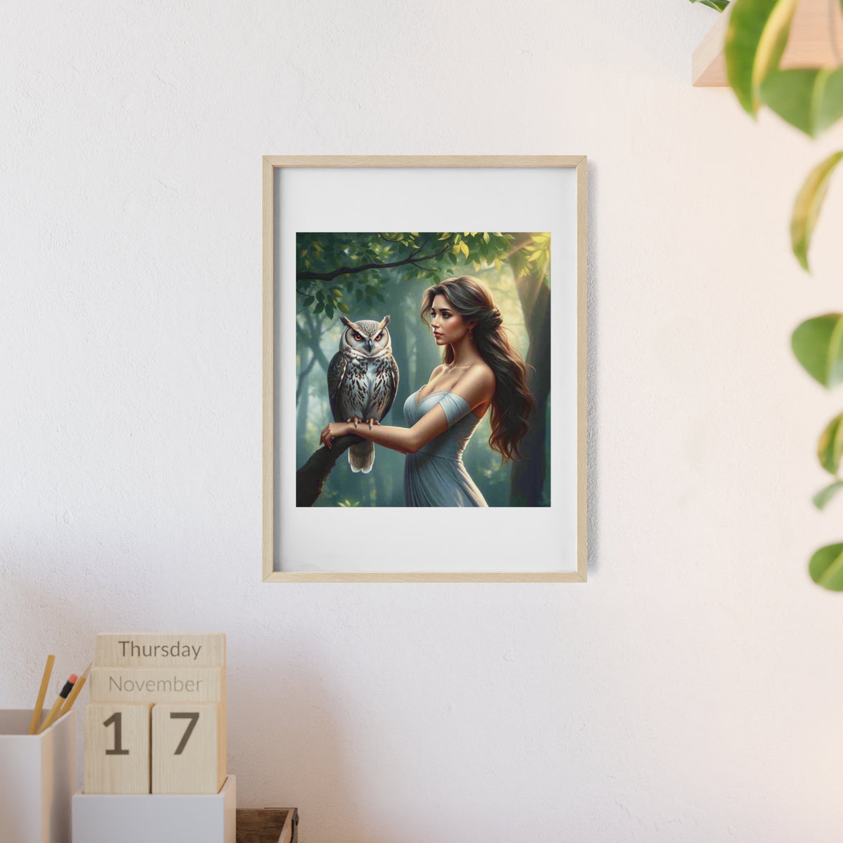 Poster mit Holzrahmen, Art.-Nr. FY 00120 P