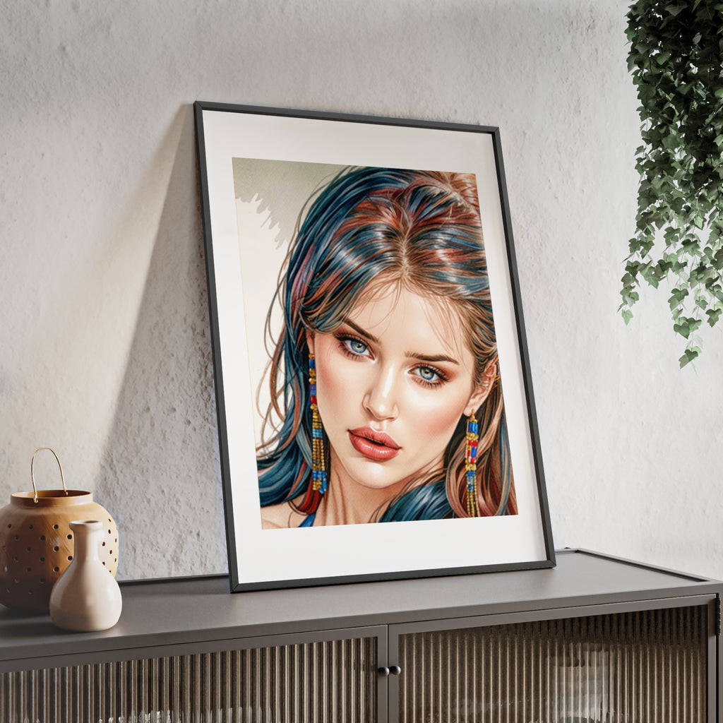 Poster mit Holzrahmen, Art.-Nr. AP 00136 P