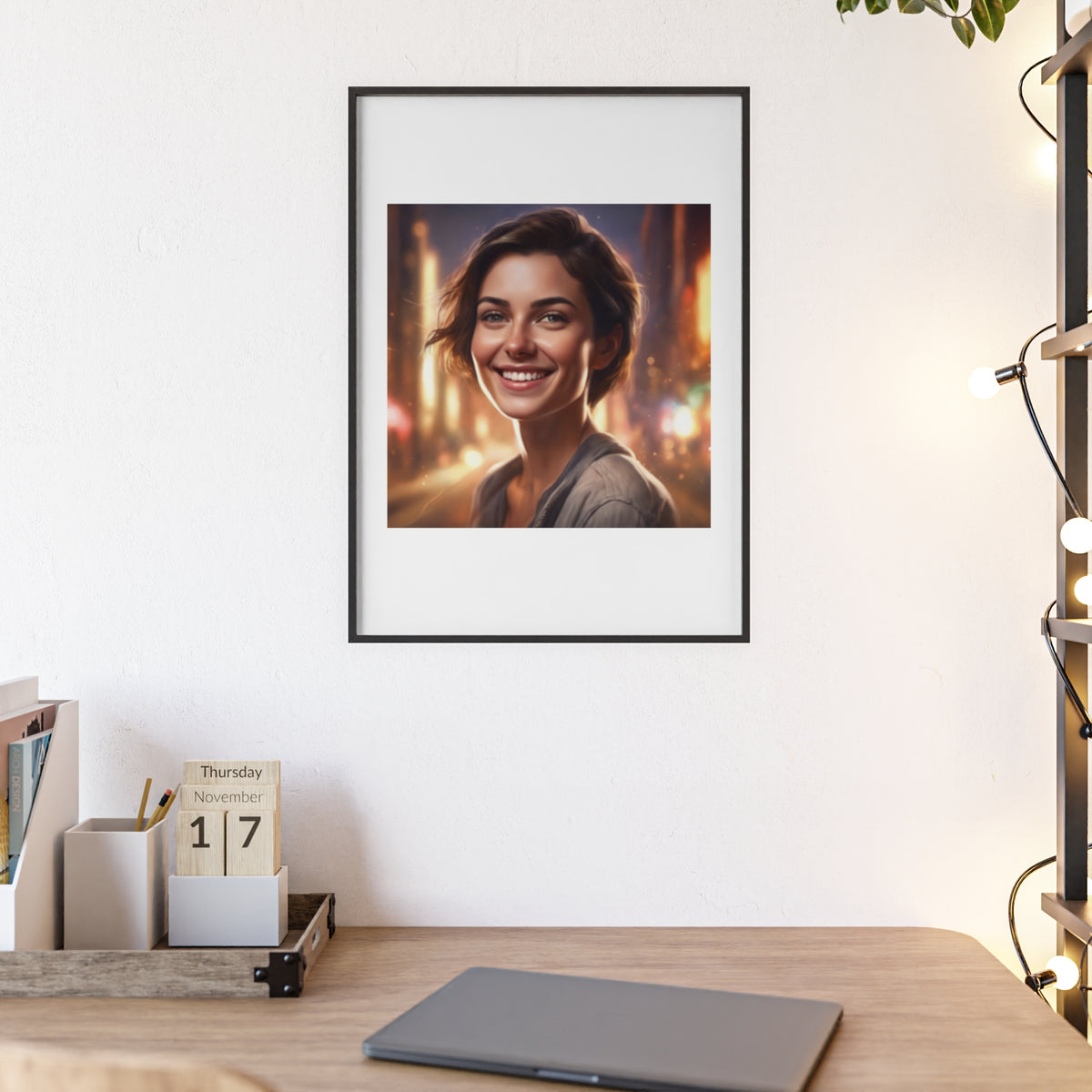 Poster mit Holzrahmen, Art.-Nr. AP 00160 P