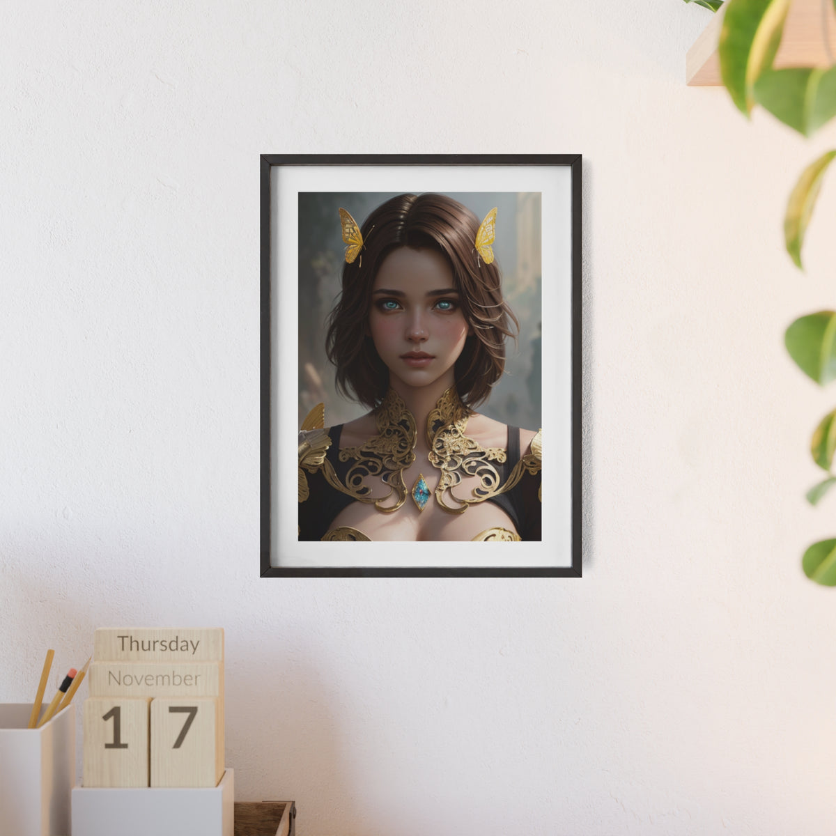Poster mit Holzrahmen, Art.-Nr. FY 00132 P