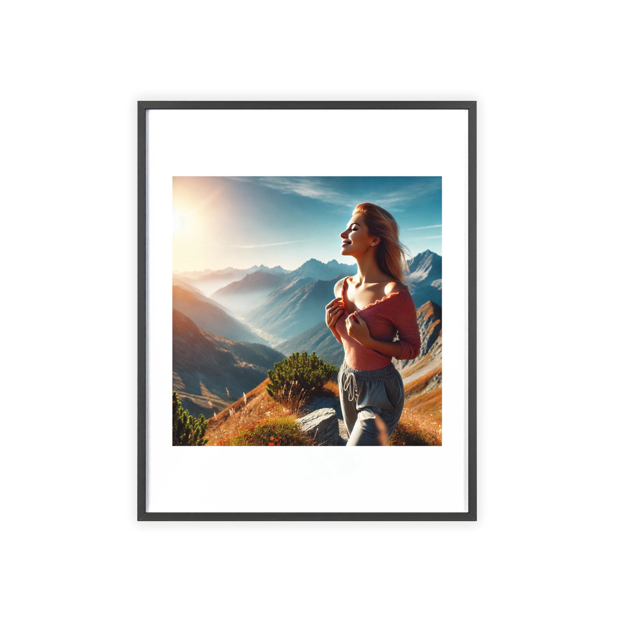 Poster mit Holzrahmen, Art-Nr. AP 00132 P