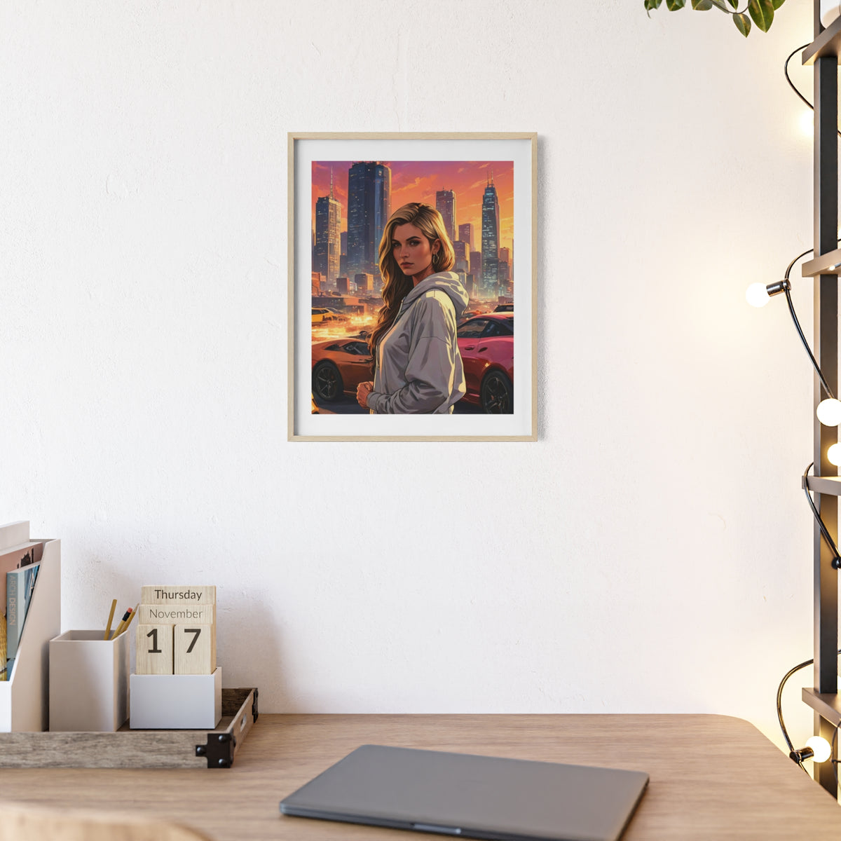 Poster mit Holzrahmen, Art.-Nr. AP 00155 P