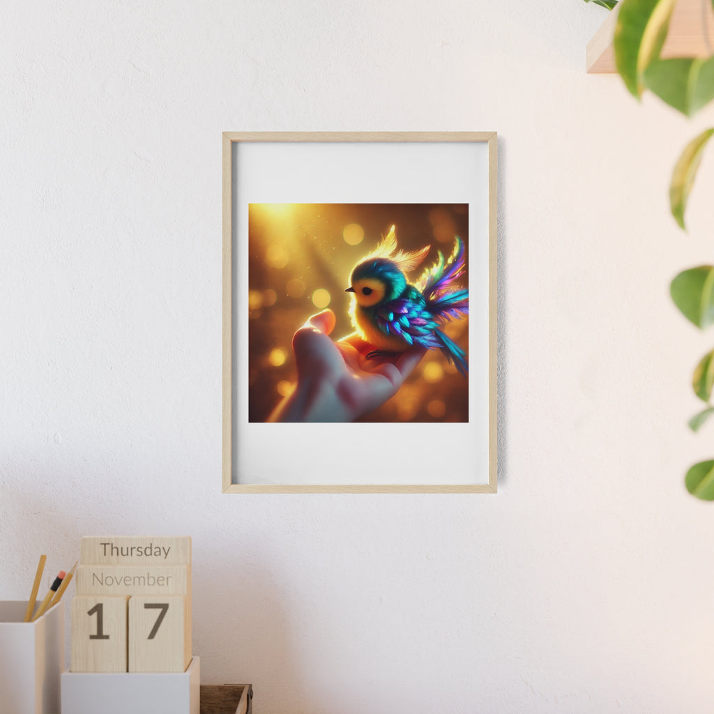 Poster mit Holzrahmen, Art.-Nr. FY 00112 P