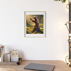 Poster mit Holzrahmen, Art.-Nr. FY 00111 P