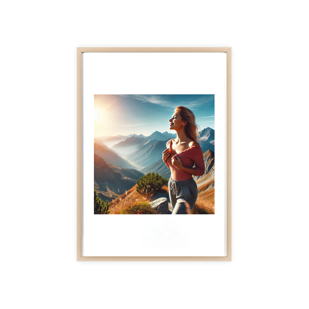 Poster mit Holzrahmen, Art-Nr. AP 00132 P