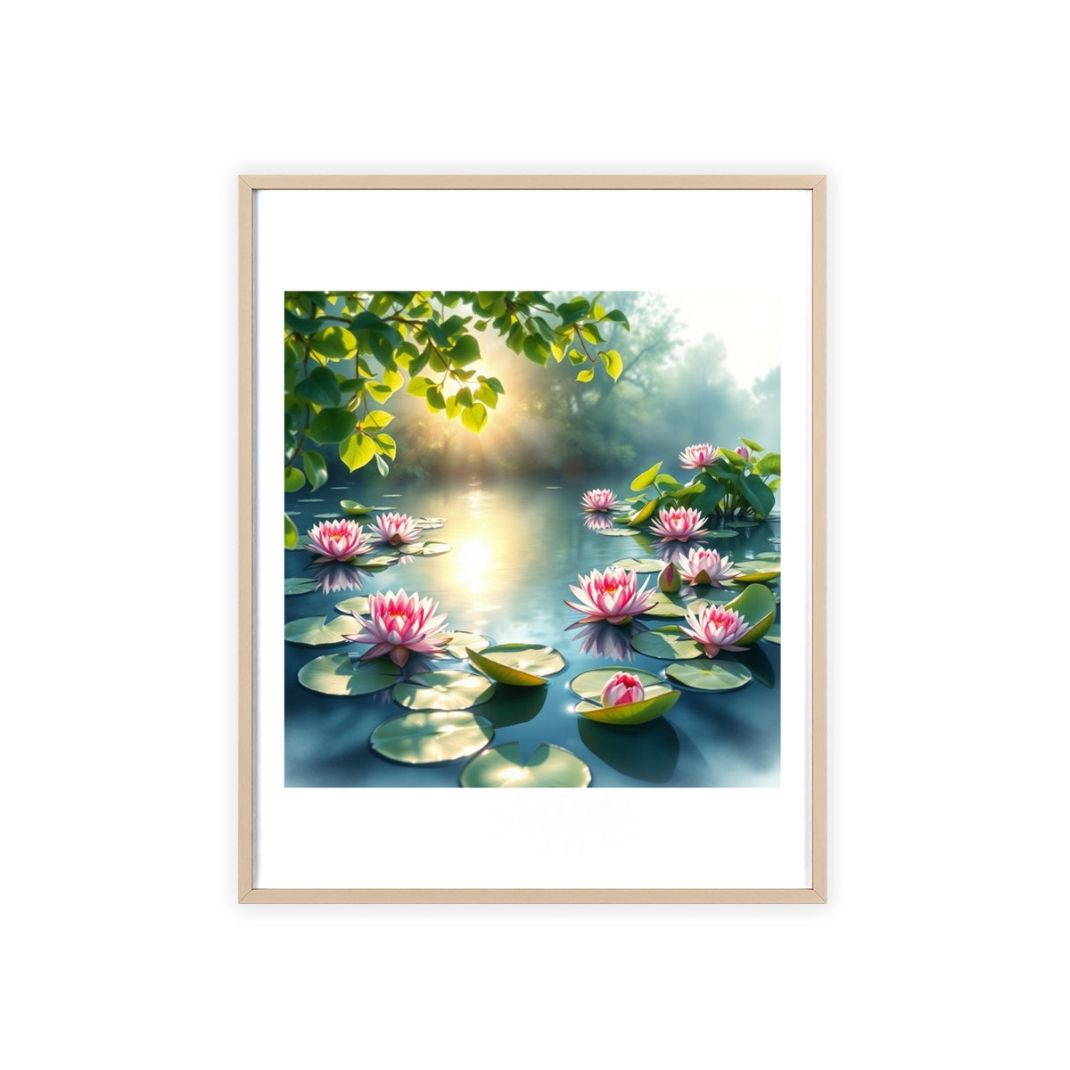 Poster mit Holzrahmen, Art.-Nr. FY 00103 P