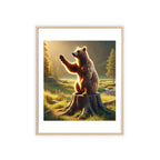 Poster mit Holzrahmen, Art.-Nr. FY 00111 P