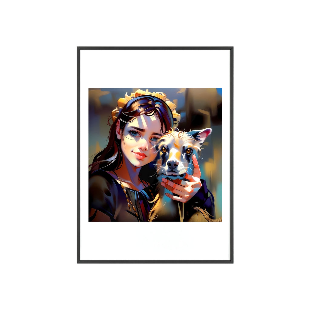Poster mit Holzrahmen, Art.-Nr. AP 00123 P
