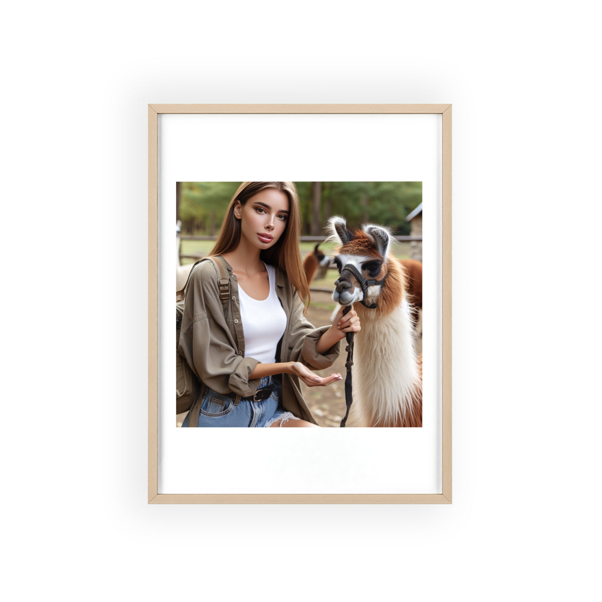 Poster mit Holzrahmen, Art.-Nr. FY 00117 P