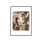 Poster mit Holzrahmen, Art.-Nr. FY 00101 P