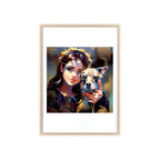 Poster mit Holzrahmen, Art.-Nr. AP 00123 P