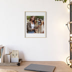 Poster mit Holzrahmen, Art.-Nr. FY 00117 P