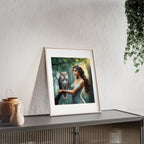 Poster mit Holzrahmen, Art.-Nr. FY 00120 P
