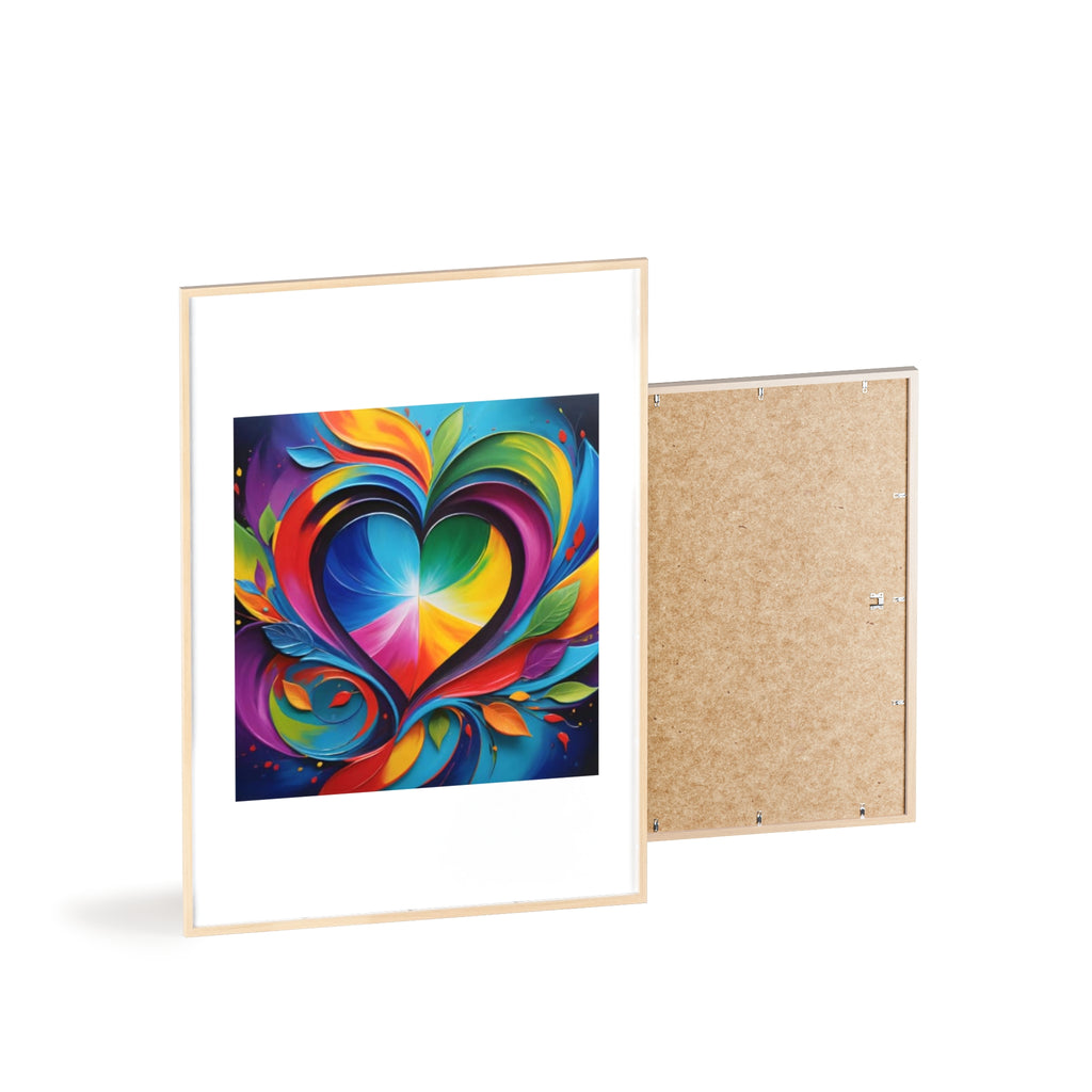 Poster mit Holzrahmen, Art.-Nr. FY 00114 P
