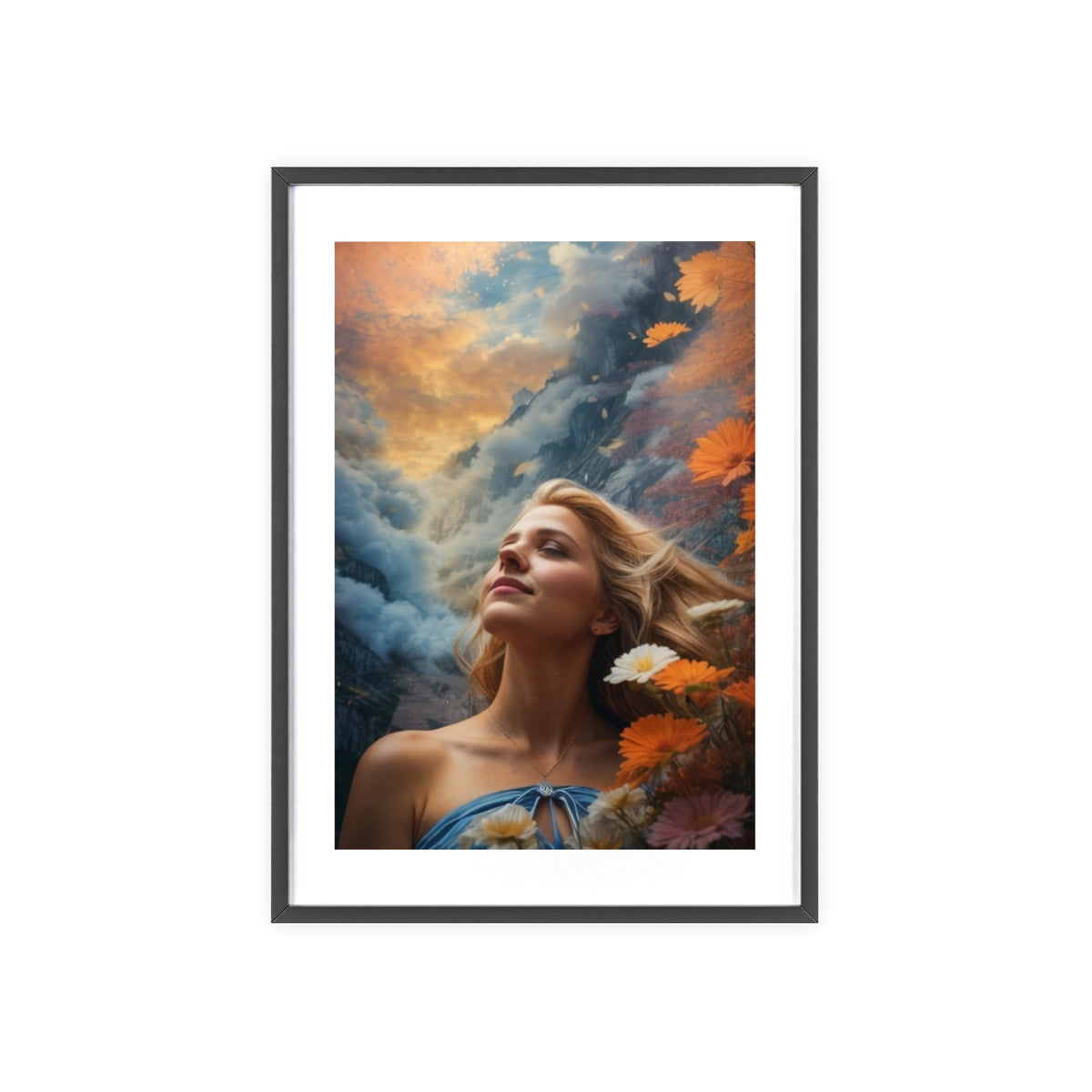 Poster mit Holzrahmen, Art.-Nr. MY 00109 P