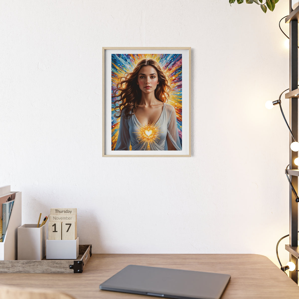 Poster mit Holzrahmen, Art.-Nr. FY 00108 P