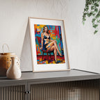Poster mit Holzrahmen, Art.-Nr. AP 00145 P