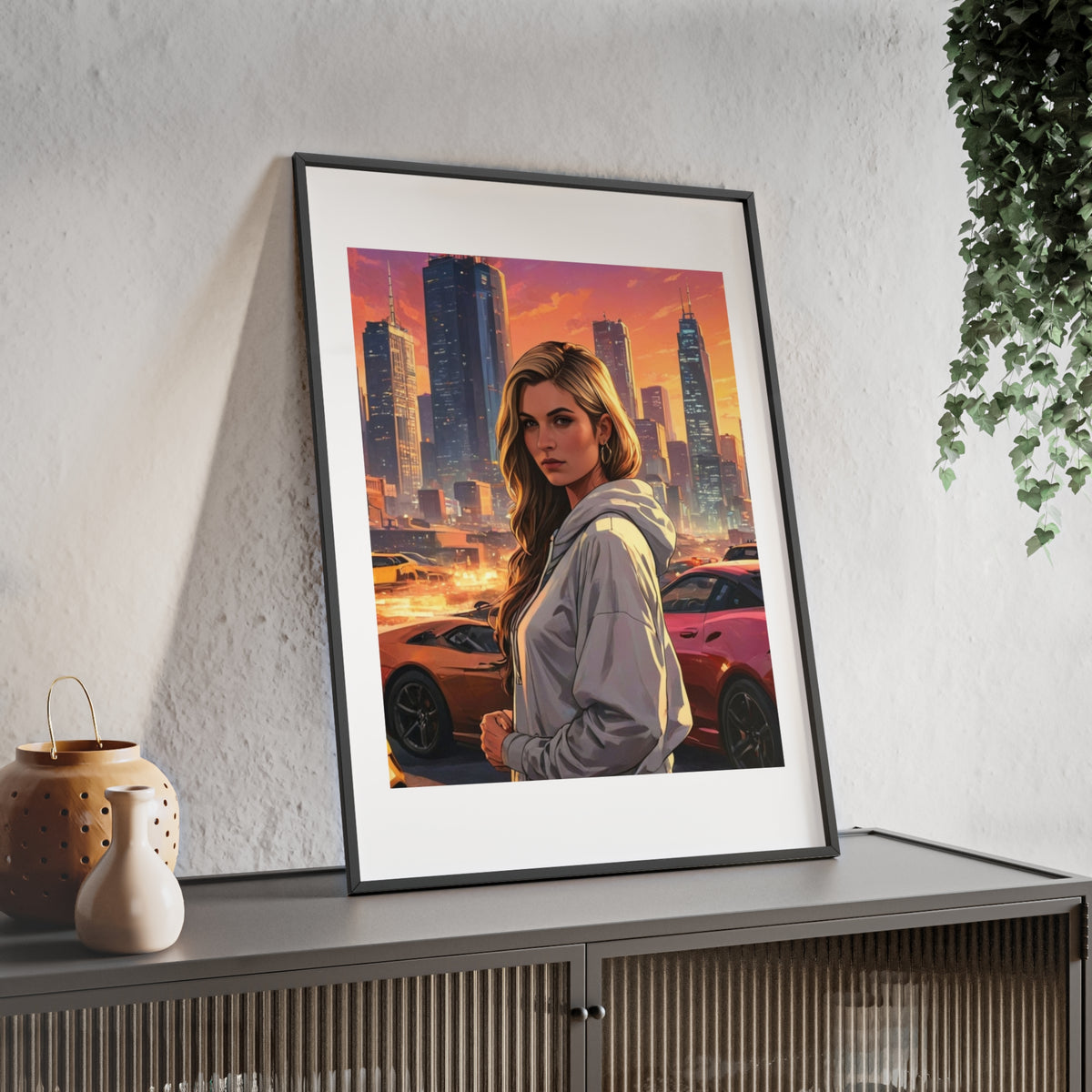 Poster mit Holzrahmen, Art.-Nr. AP 00155 P