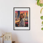 Poster mit Holzrahmen, Art.-Nr. AP 00155 P