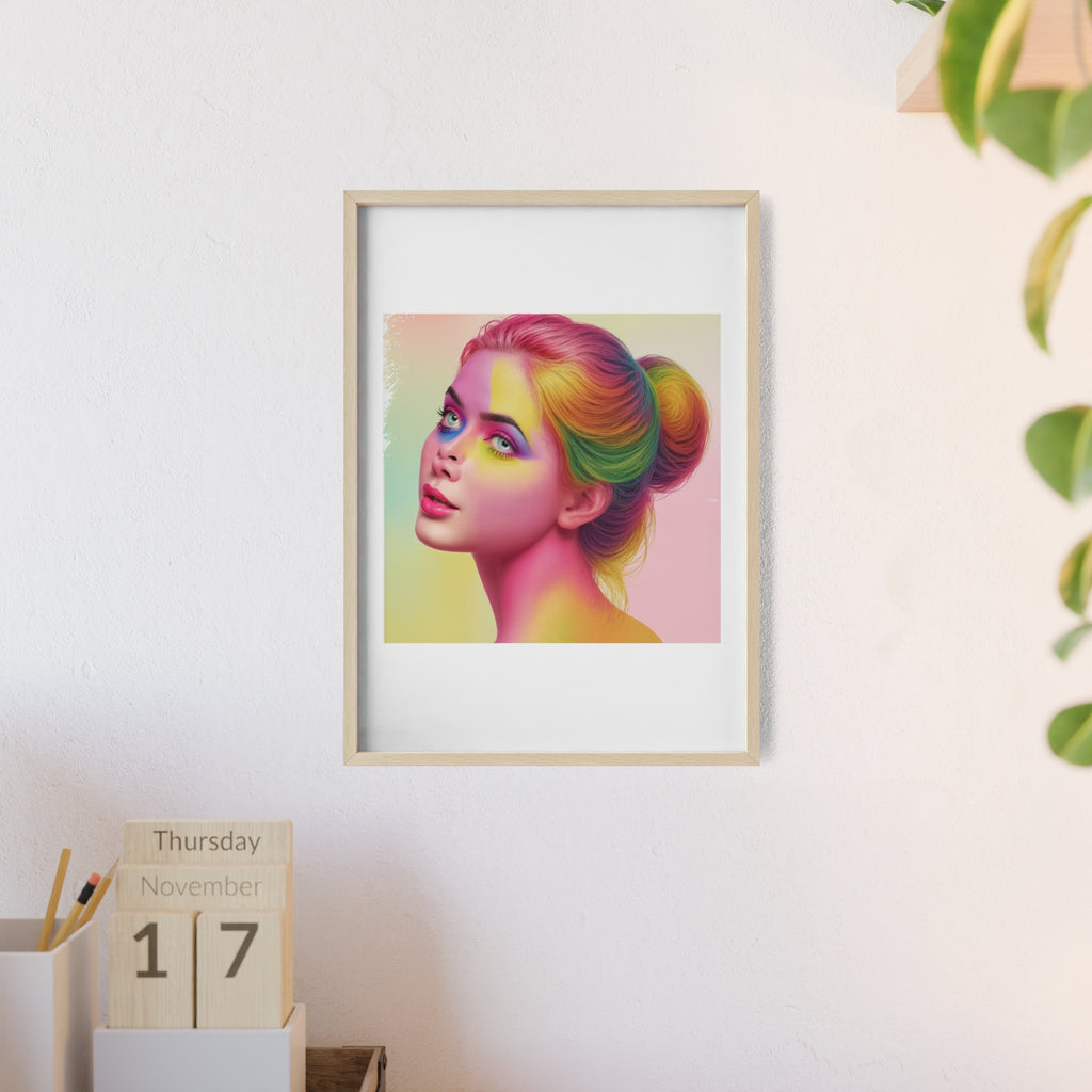 Poster mit Holzrahmen, Art.-Nr. AP 00106 P