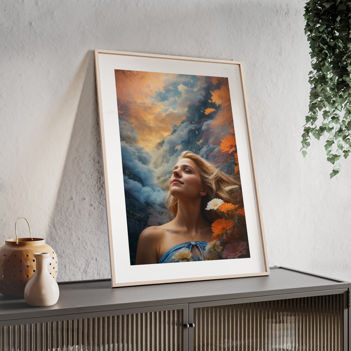Poster mit Holzrahmen, Art.-Nr. AP 00139 P
