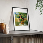 Poster mit Holzrahmen, Art.-Nr. AP 00107 P