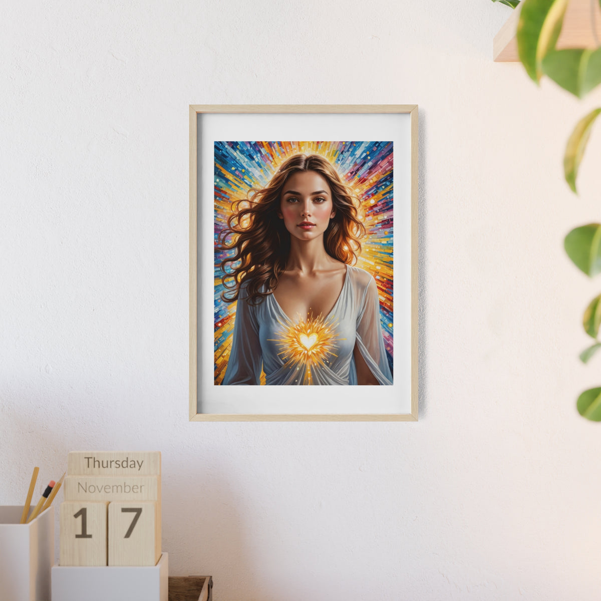 Poster mit Holzrahmen, Art.-Nr. FY 00108 P