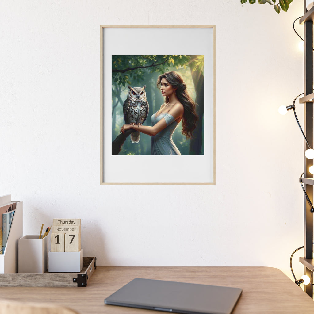 Poster mit Holzrahmen, Art.-Nr. FY 00120 P