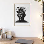 Poster mit Holzrahmen, Art.-Nr. FY 00106 P