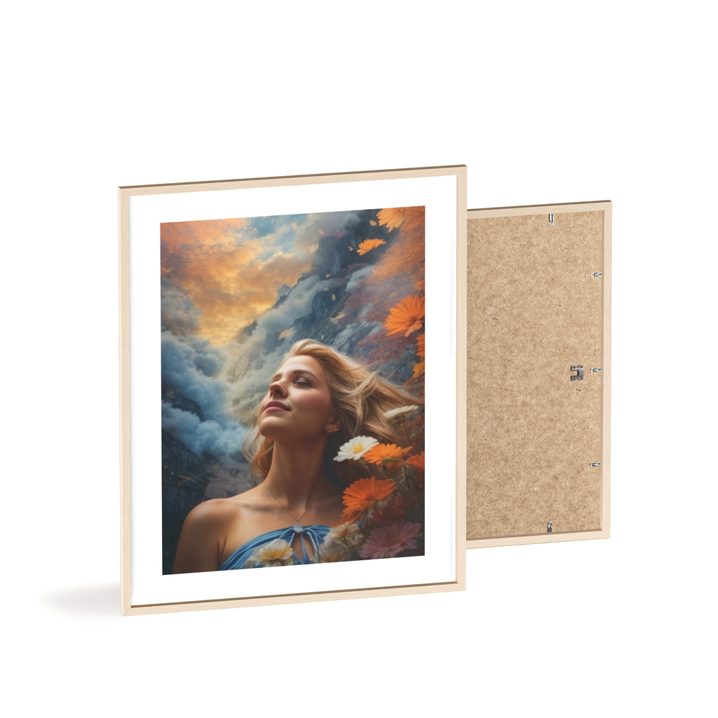 Poster mit Holzrahmen, Art.-Nr. AP 00139 P