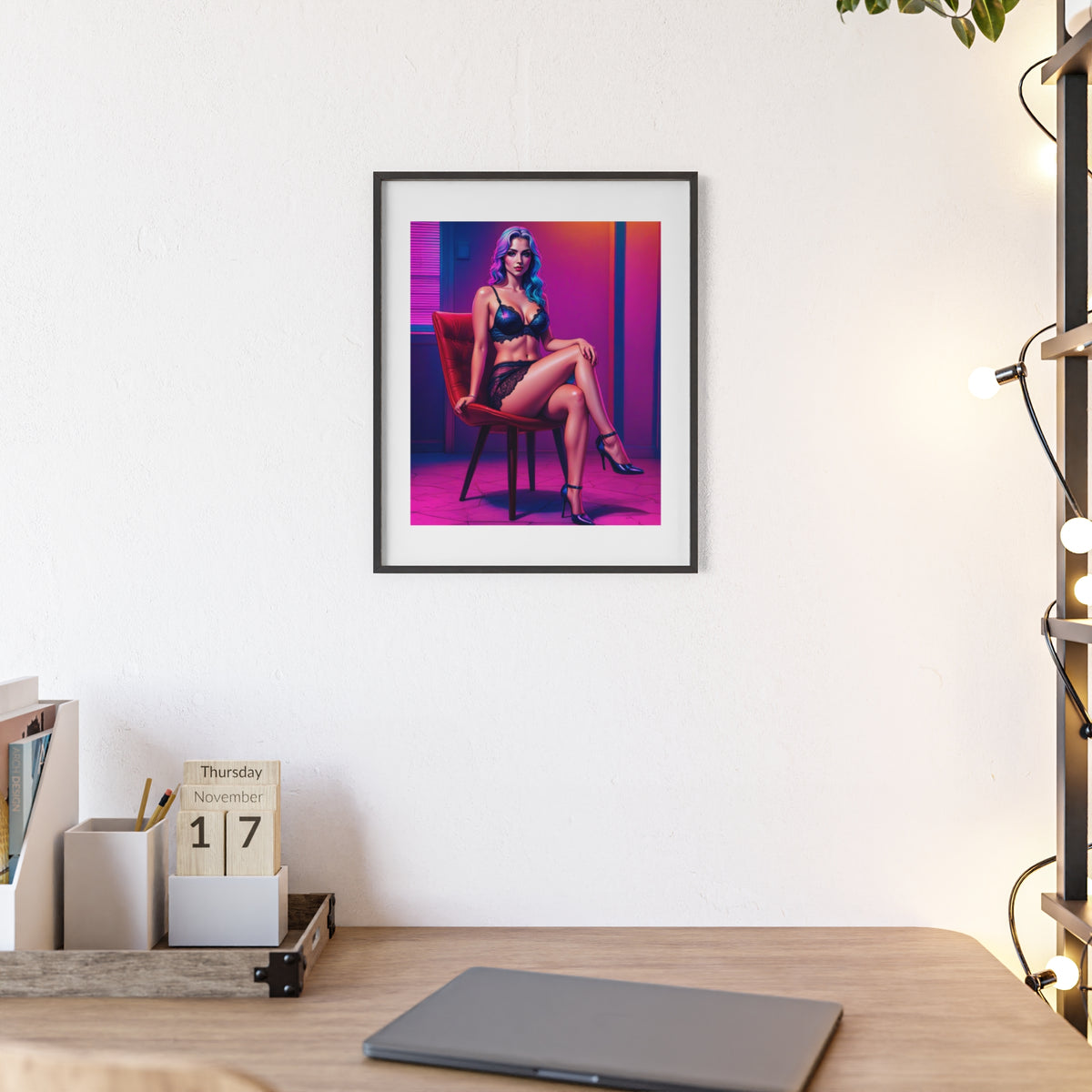 Poster mit Holzrahmen, Art.-Nr. AP 00141 P