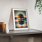 Poster mit Holzrahmen, Art.-Nr. FY 00126 P