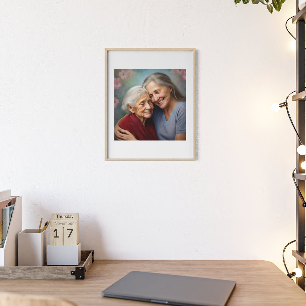 Poster mit Holzrahmen, Art.-Nr. AP 00116 P