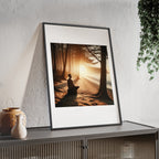 Poster mit Holzrahmen, Art.-Nr. AP 00162 P