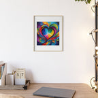 Poster mit Holzrahmen, Art.-Nr. FY 00114 P