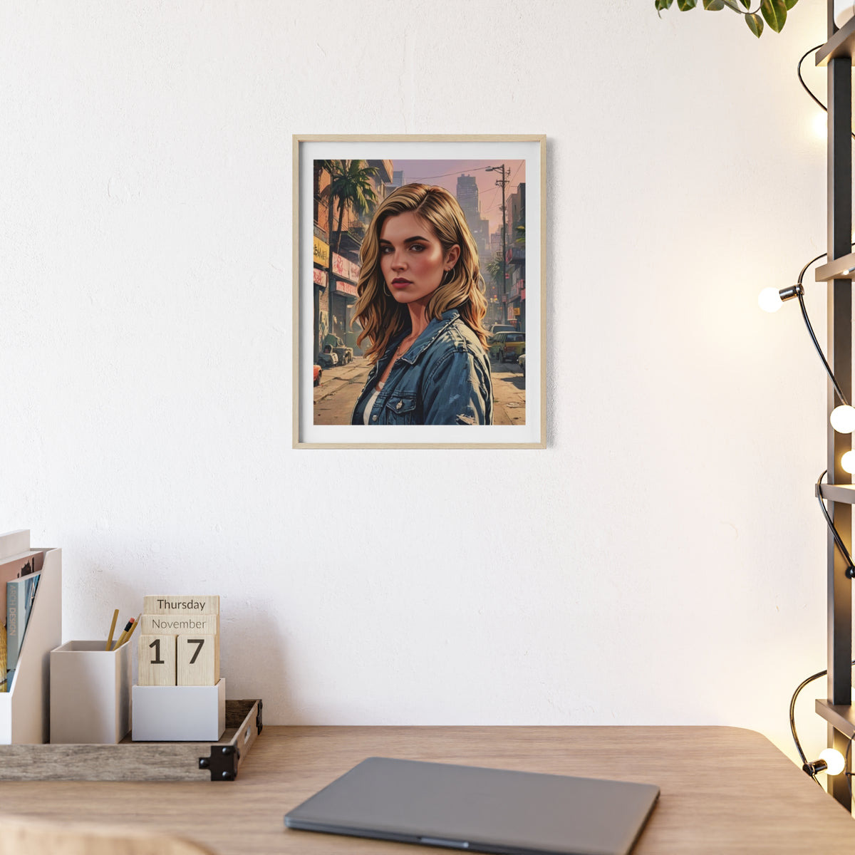 Poster mit Holzrahmen, Art.-Nr. AP 00152 P