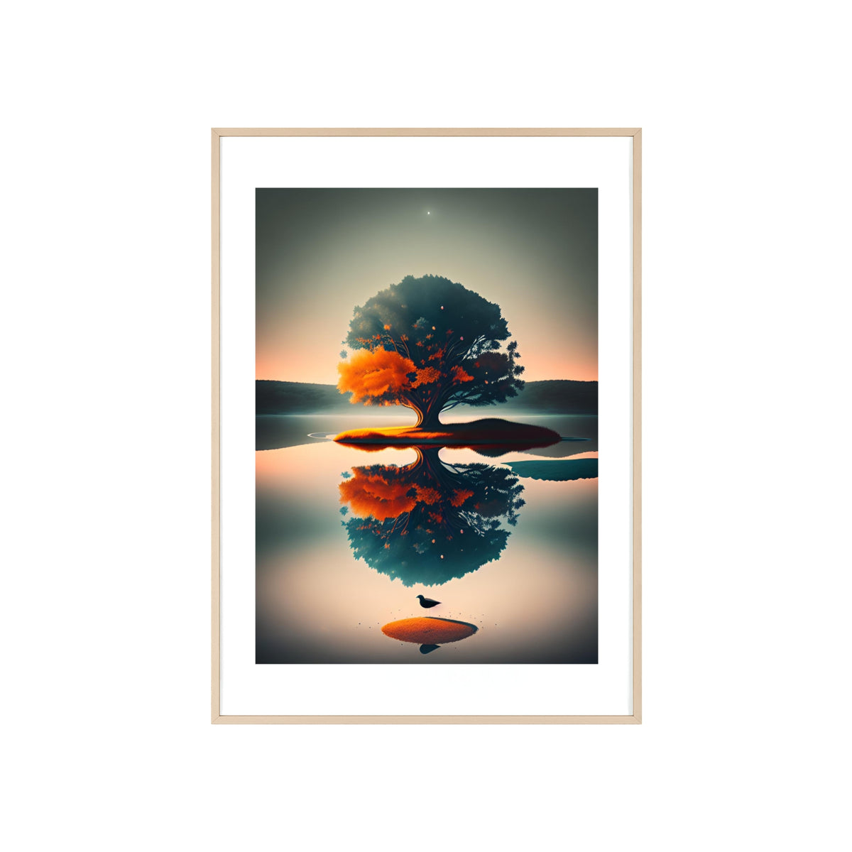 Poster mit Holzrahmen, Art.-Nr. FY 00126 P
