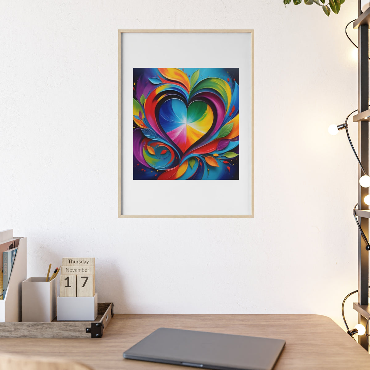 Poster mit Holzrahmen, Art.-Nr. FY 00114 P