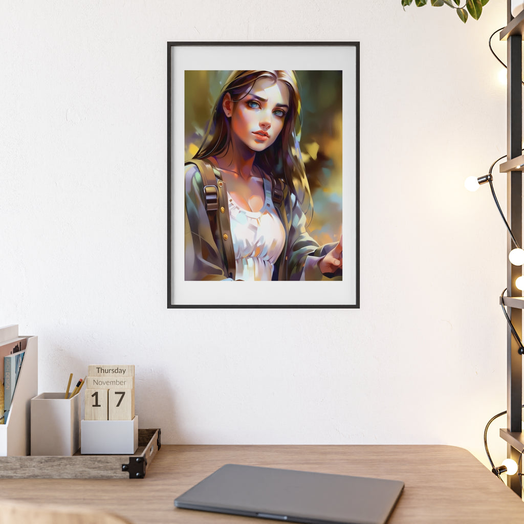 Poster mit Holzrahmen, Art.-Nr. AP 00121 P