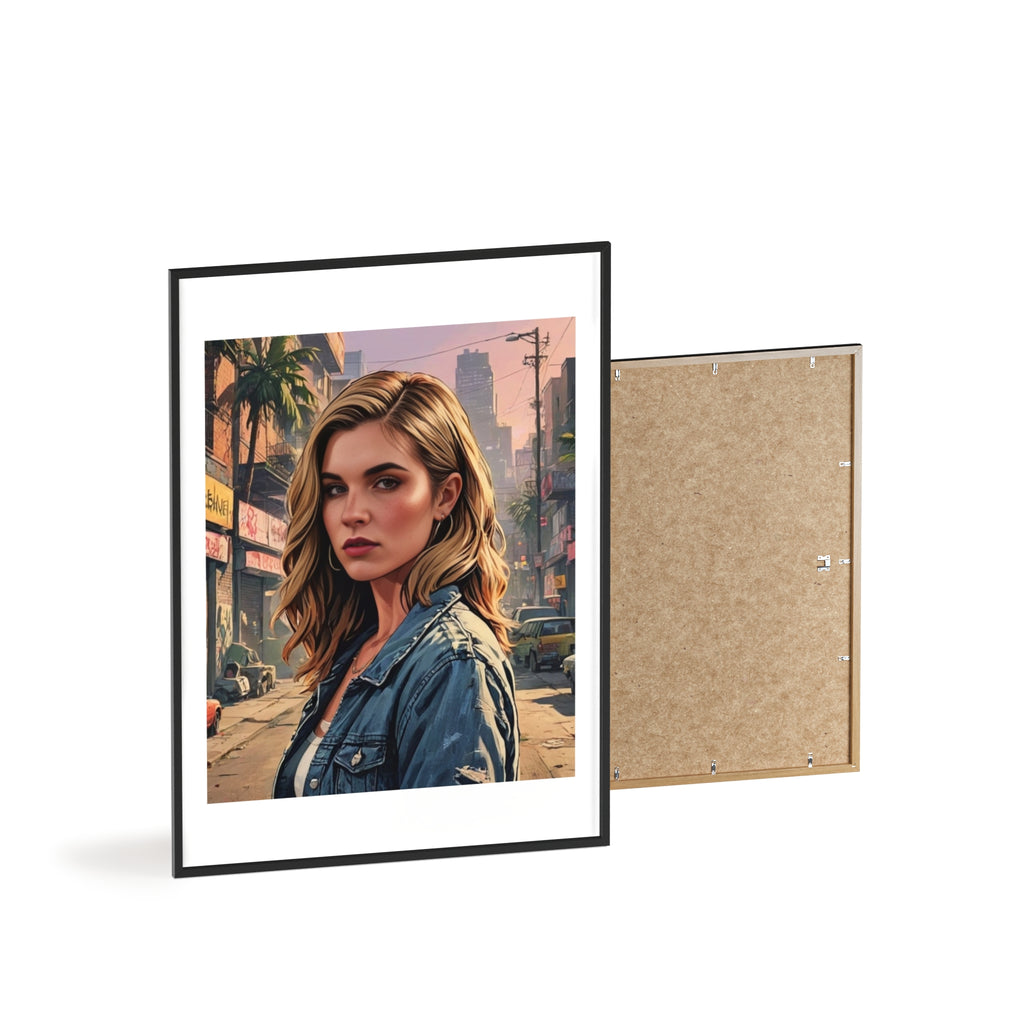 Poster mit Holzrahmen, Art.-Nr. AP 00152 P