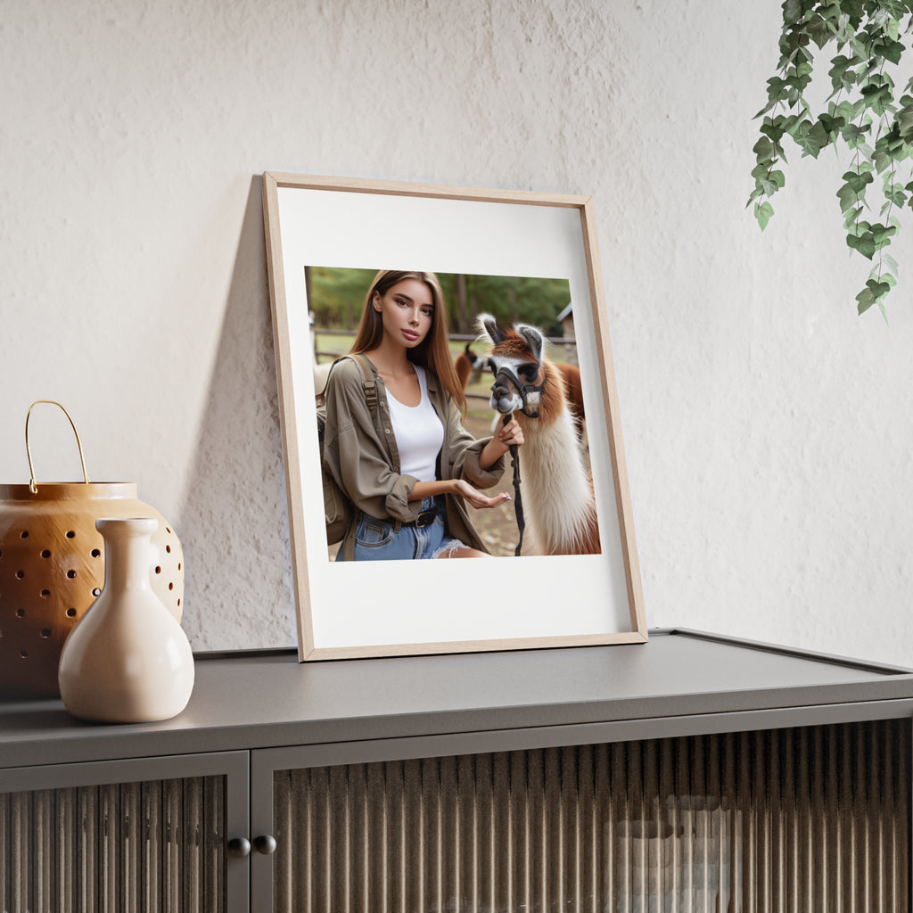 Poster mit Holzrahmen, Art.-Nr. FY 00117 P