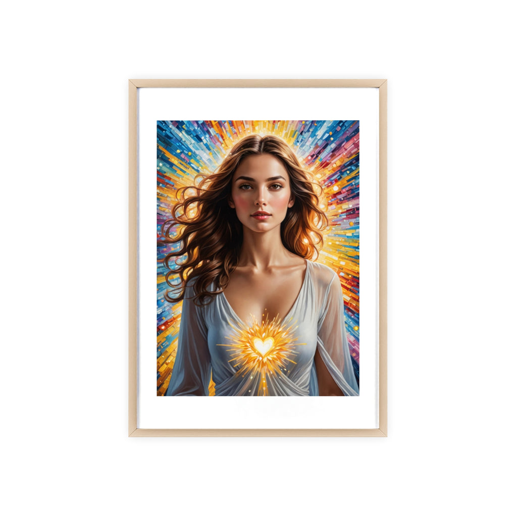 Poster mit Holzrahmen, Art.-Nr. FY 00108 P