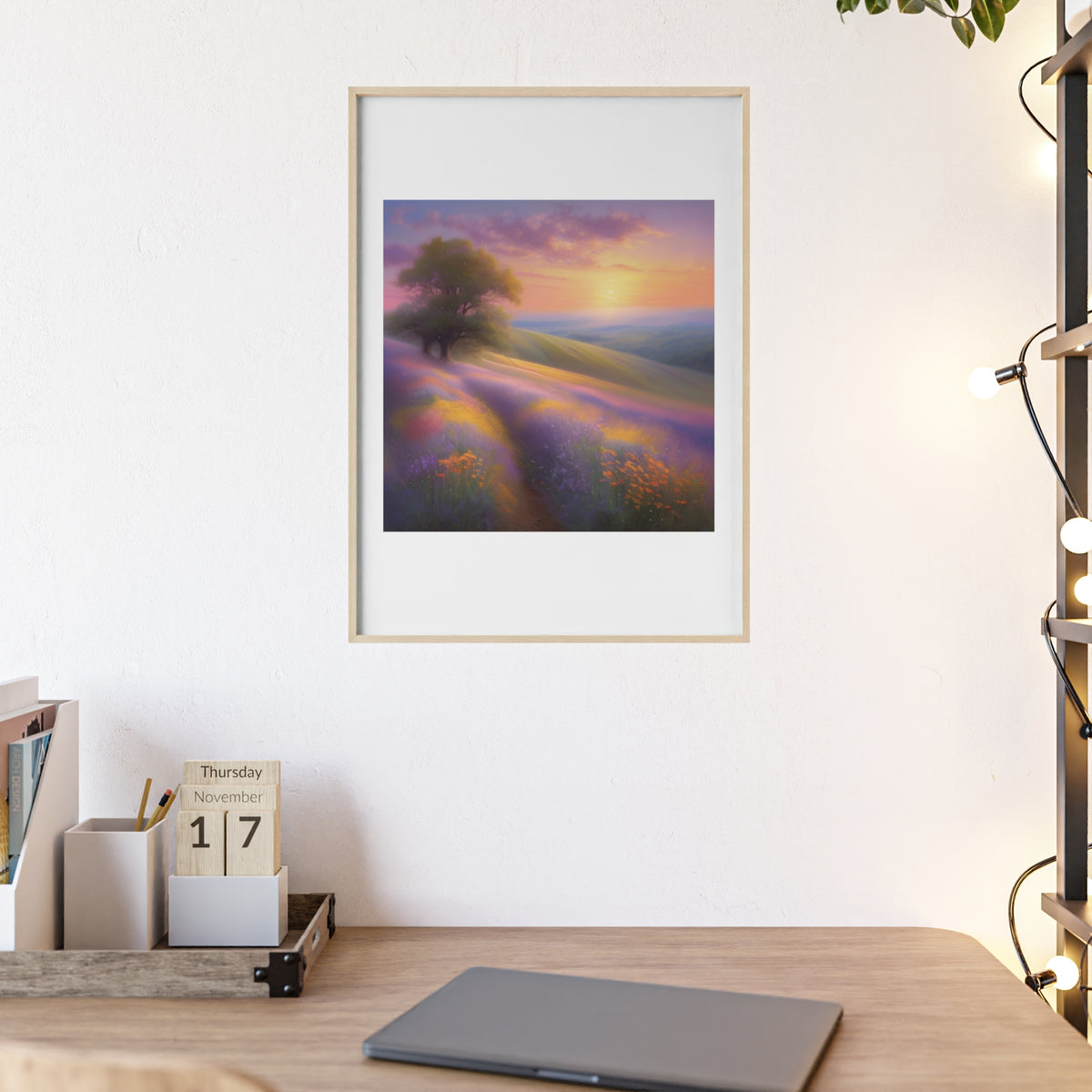 Poster mit Holzrahmen, Art.-Nr. AP 00147 P
