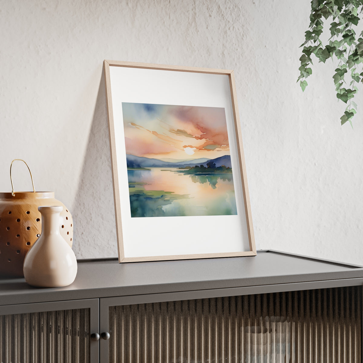 Poster mit Holzrahmen, Art.-Nr. FY 00137 P